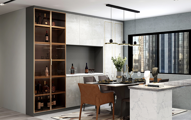 加盟全屋定制家具代理可靠吗？定制餐边柜如何设计更实用